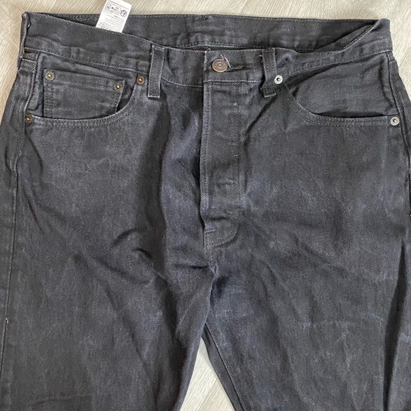 Levi Strauss & Co 501 Black Straight Leg Jeans - Picture 2 of 6